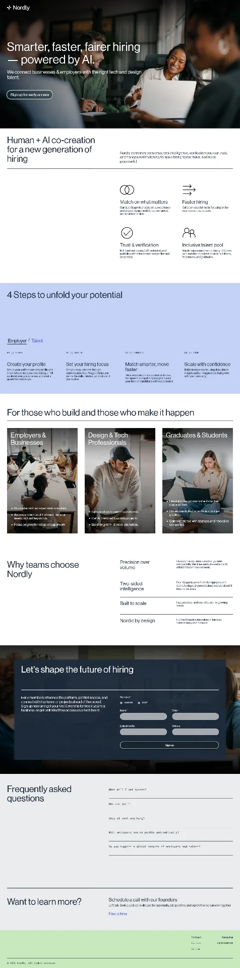 Nordly — AI Hiring · Web