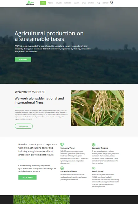WIENCO — Agriculture · Corporate